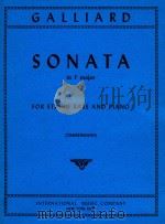 Sonata in F major for string bass and piano（1949 PDF版）