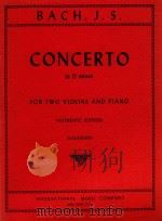 Concerto in D minor for two violins and piano（1959 PDF版）