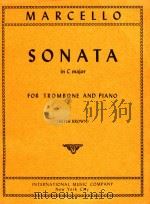 Sonata in C Major for trombone and piano（1969 PDF版）