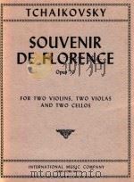 Souvenir de Florence: Opus 70 PDF电子版封面