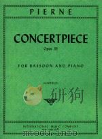 Concertpiece opus 35 for Bassoon and Piano 1957 PDF电子版封面 Gabriel Pierne