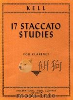 17 Staccato Studies（1958 PDF版）