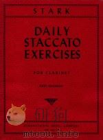 Daily Staccato Exercises（1987 PDF版）