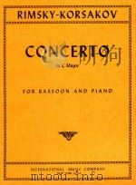 Concerto in C major for Bassoon and Piano（1957 PDF版）