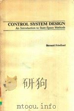 CONTROL SYSTEM DESIGN AN INTRODUCTION TO STATE-SPACE METHODS（1986 PDF版）