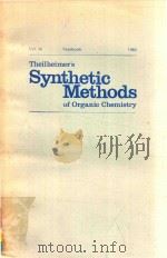 THEILHEIMER'S SYNTHETIC METHODS OF ORGANIC CHEMISTRY VOL.36（1982 PDF版）