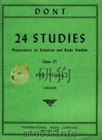 24 Studies opus 37 for viola（1966 PDF版）