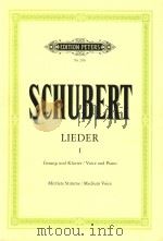 Lieder Ⅰ: fur eine songstimme mit klavierbegleitung（ PDF版）