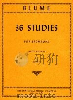 36 Studies for Trombone book II（1965 PDF版）