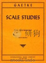 Scale Studies: for Trombone（1971 PDF版）