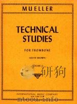 Technical Studies for trombone volume II（1972 PDF版）