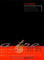 Dances for the flutes 1997 PDF电子版封面