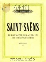 Der Karneval der tiere pour 2 pianos et ensemble（1999 PDF版）
