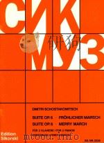 Suite op.6·Merry March for 2 piano（1983 PDF版）
