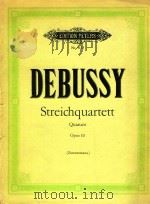 Streichquartette opus 10（ PDF版）
