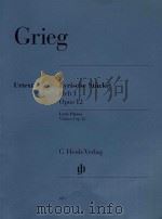 Lyric Pieces: Volume 1 op.12（1996 PDF版）