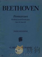 Romanzen Violine und Orchester Opus 40 G-dur·Opus 50 F-dur（1979 PDF版）