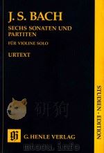 Sechs Sonaten und Partiten: fur Violine solo（1987 PDF版）