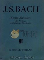 Sechs Sonaten fur Violine und Klavier(Cembalo)（1970 PDF版）
