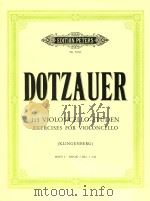 113 Violoncello-etuden Book Ⅰ（ PDF版）