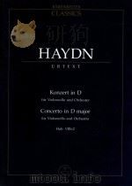 Concerto in D major for Violoncello and Orchestra Hob.VIIb: 2（1988 PDF版）