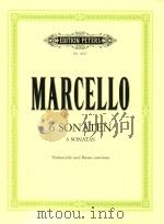 6 Sonatas Violoncello und Basso continuo（1958 PDF版）