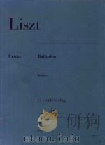 Ballades 1996 PDF电子版封面 Franz Liszt曲