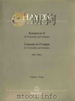 Concerto in D major for Violoncello and Orchestra Hob.VIIb: 2（1981 PDF版）
