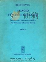 Adagio fur Eine Spieluhr Fuvolara vagy oboara es zongorara（1977 PDF版）