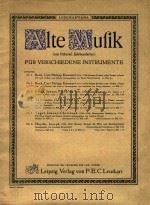 Sonate a due violini e basso（1937 PDF版）