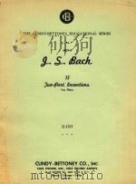 15 two-part inventions two flutes（ PDF版）