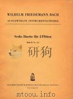 Sechs Duette fur 2 Floten HeftⅡ Nr.4-6（ PDF版）