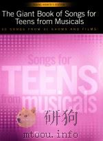 songs for teens from musicals PDF电子版封面 Jason howland