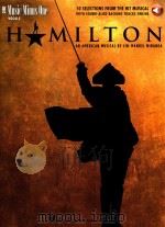 10 selections from the hit musical with sound alike backing tracks online Hamilton PDF电子版封面