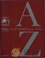 Thesaurus of Metallurgical Terms Sixth Edition（1984 PDF版）