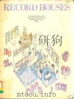 RECORD HOUSES ARCHITECTURAL RECORD'S AWARDS FOR EXCELLENCE IN RESIDENTIAL DESIGN 1985（1985 PDF版）