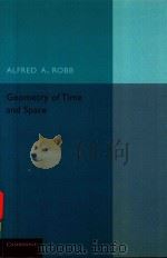 GEOMETRY OF TIME AND SPACE（1933 PDF版）