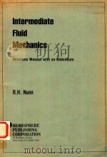 INTERMEDIATE FLUID MECHANICS SOLUTIONS MANUAL WITH AN ADDENDUM（ PDF版）