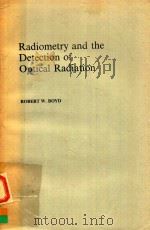 RADIOMETRY AND THE DETECTION OF OPTICAL RADIATION（1983 PDF版）