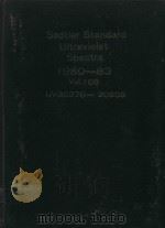 SADTLER STANDARD ULTRAVIOLET SPECTRA 1980-83 VOL.108 UV30276-30605（1981 PDF版）