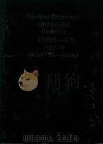 SADTLER STANDARD ULTRAVIOLET SPECTRA 1980-83 VOL.118 UV33732-34084（1983 PDF版）