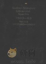 SADTLER STANDARD ULTRAVIOLET SPECTRA 1980-83 VOL.115 UV32653-33024（1983 PDF版）