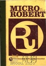 Micro Robert Dictionnaire Du Francais Primordial Tome I A a L（1980 PDF版）