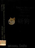 SADTLER STANDARD ULTRAVIOLET SPECTRA 1980-83 VOL.111 UV31205-31557 1982 PDF电子版封面