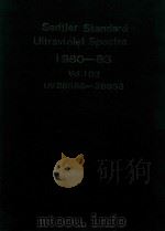 SADTLER STANDARD ULTRAVIOLET SPECTRA 1980-83 VOL.103 UV28586-28938（1980 PDF版）