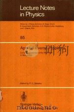 LECTURE NOTES IN PHYSICS 85 APPLIED INVERSE PROBLEMS（1978 PDF版）