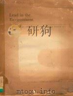 LEAD IN THE ENVIRONMENT GEOLOGICAL SURVEY PROFESSIONAL PAPER 957（1976 PDF版）