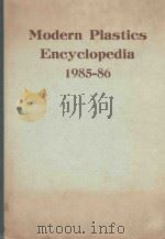 MODERN PLASTICS ENCYCLOPEDIA 1985-86（1986 PDF版）