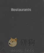 RESTAURANTS ARCHITEKTUR UND AMBIENTE 1982 PDF电子版封面 3775701788