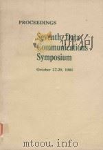 PROCEEDINGS SEVENTH DATA COMMUNICATIONS SYMPOSIUM 1981（1981 PDF版）